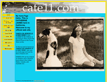 Tablet Screenshot of cate11.com